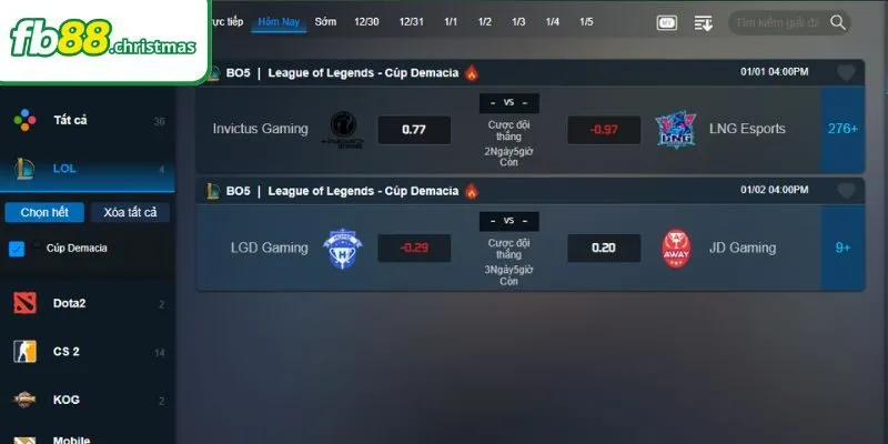Esport FB88 3 Chia sẻ mẹo cược esport thắng đậm tại nhà cái